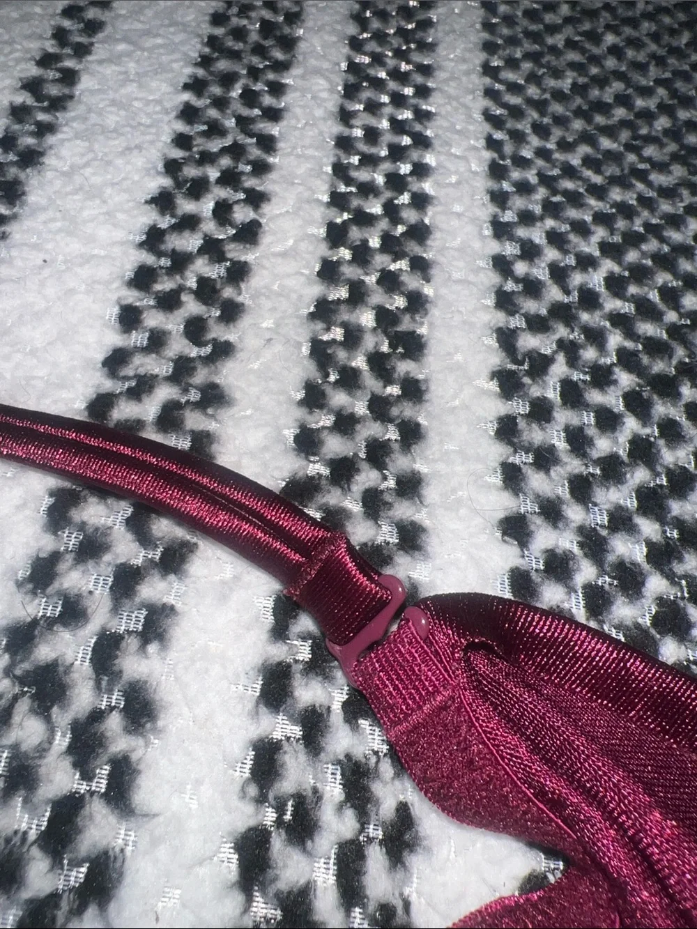 Victoria's Secret Unlined Underwire Bra in Deep Wine